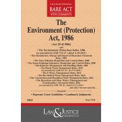 Law & Justice Publishing Co's Environment (Protection) Act, 1986 Bare Act 2022